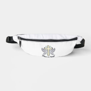 Hope in Christ Dove Cross Vintage Christian Design Bum Bags