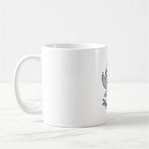 Hope in Christ Dove Cross Vintage Christian Design Coffee Mug