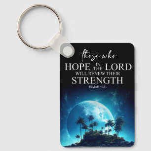 Hope in the LORD Key Ring