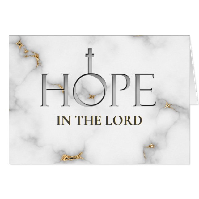 Hope in the Lord Scripture Verse Isaiah 40:31 (Front Horizontal)