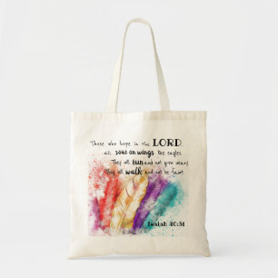 Hope in the Lord Tote Bag
