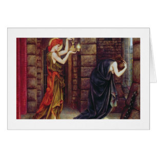Hope in the Prison of Despair (oil on canvas)