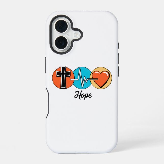 Hope  iPhone 16 case (Back)