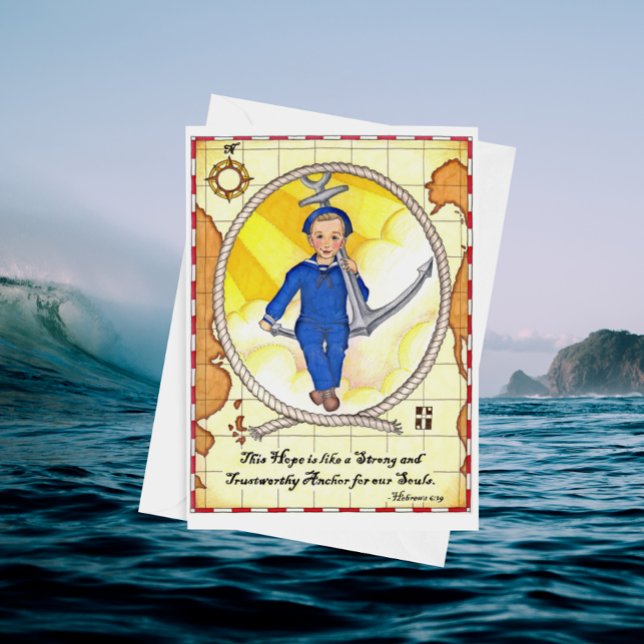 Hope is an Anchor Father's Day Card (Creator Uploaded)