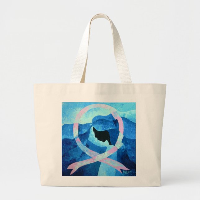 Hope is here 2012 large tote bag (Front)