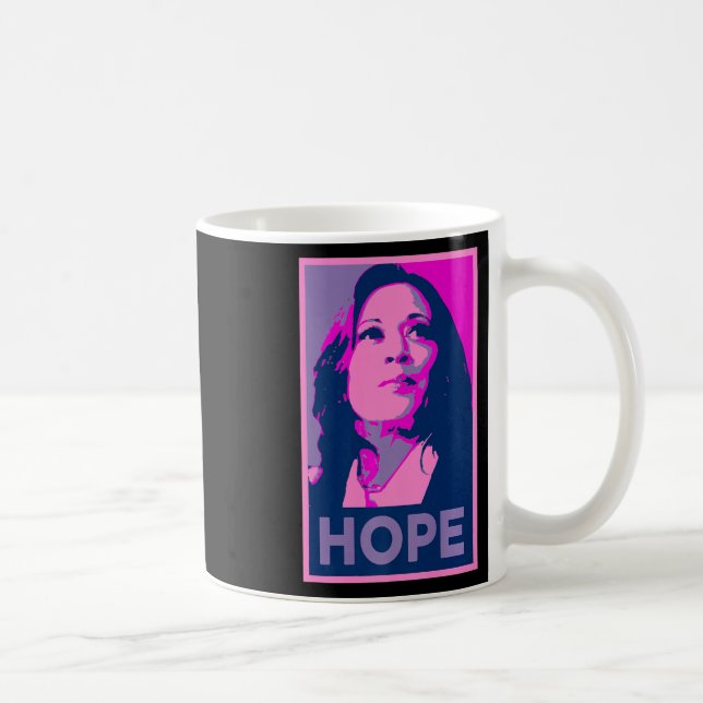 Hope Is Making Comeback Kamala Harris 47 Voting He Coffee Mug (Right)
