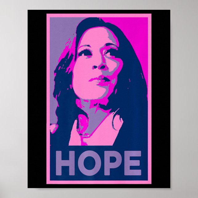 Hope Is Making Comeback Kamala Harris 47 Voting He Poster (Front)