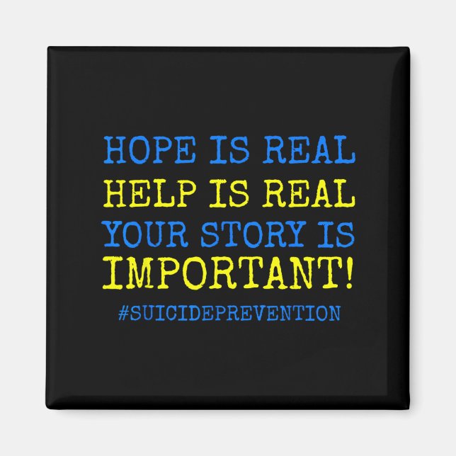 Hope Is Real Prevention Magnet (Front)
