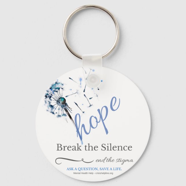 Hope Keychain - Dandelion (Front)
