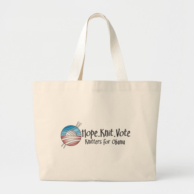 Hope Knit Vote, Tote (Front)