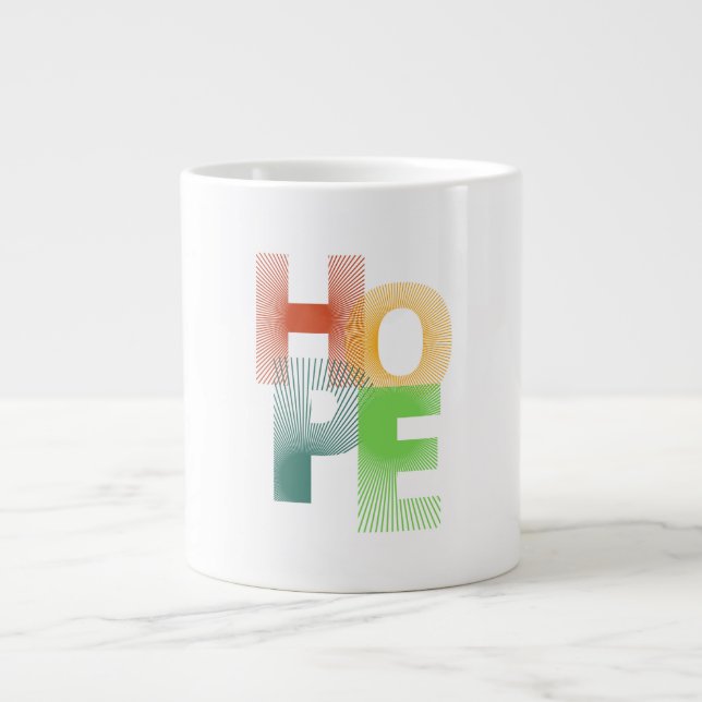 Hope Large Coffee Mug (Front)