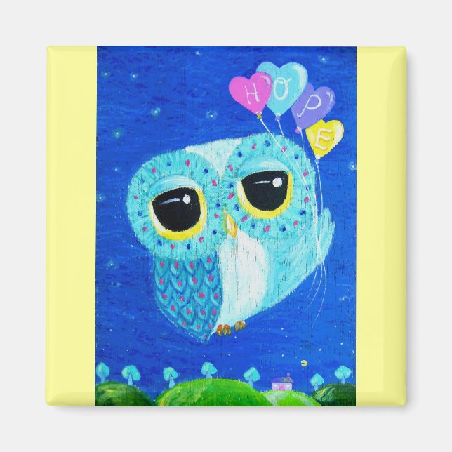 Hope Lifts Me Higher Magnet (Front)