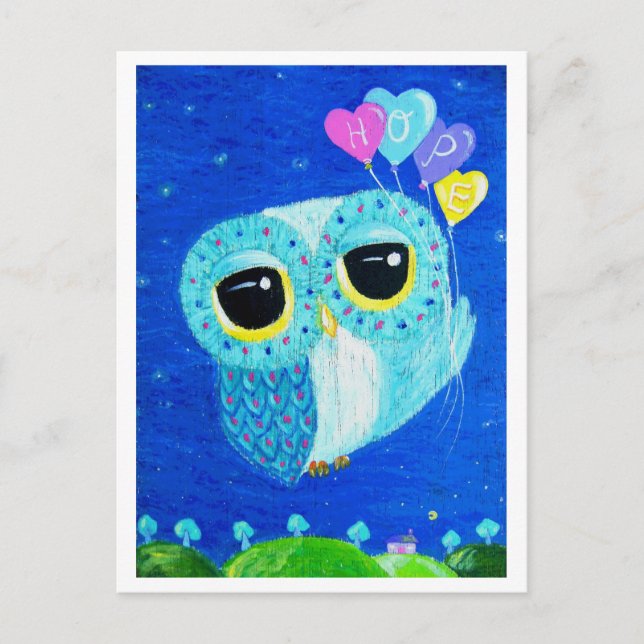 Hope Lifts Me Higher Postcard (Front)