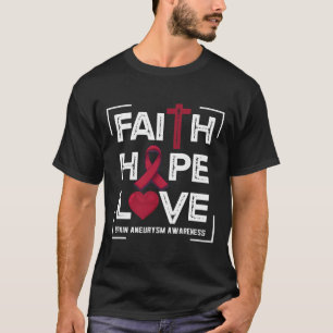 Hope Love Brain Aneurysm Awareness 1 T-Shirt