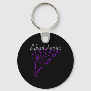 Hope Love Cure Heimerheimer Disease Awareness 1 Key Ring