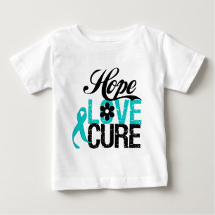 Hope Love Cure OVARIAN CANCER Gifts Baby T-Shirt