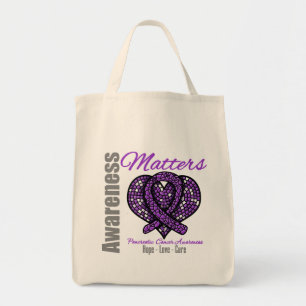 Hope Love Cure - Pancreatic Cancer Tote Bag