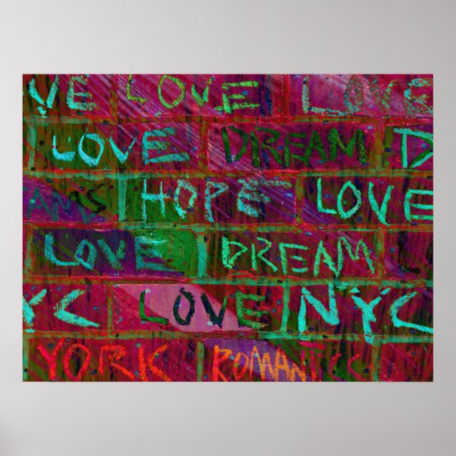 Hope Love Dream Poster (Front)