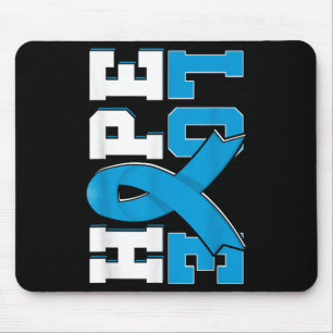 Hope Love Prostate Cancer Awareness Mouse Pad