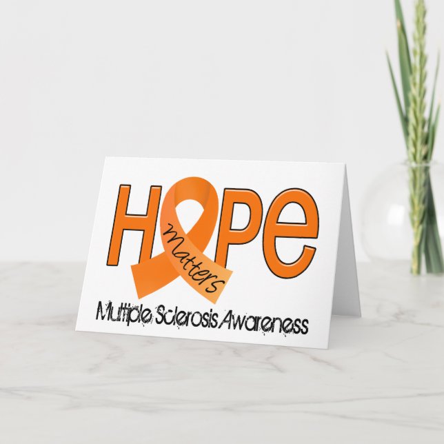 Hope Matters 2 Multiple Sclerosis MS Card (Front)