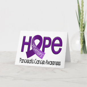 Hope Matters 2 Pancreatic Cancer Card