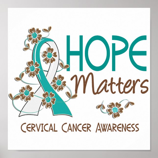 Hope Matters 3 Cervical Cancer Poster (Front)