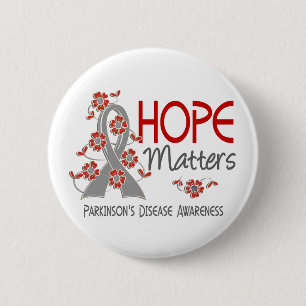 Hope Matters 3 Parkinson's Disease 6 Cm Round Badge