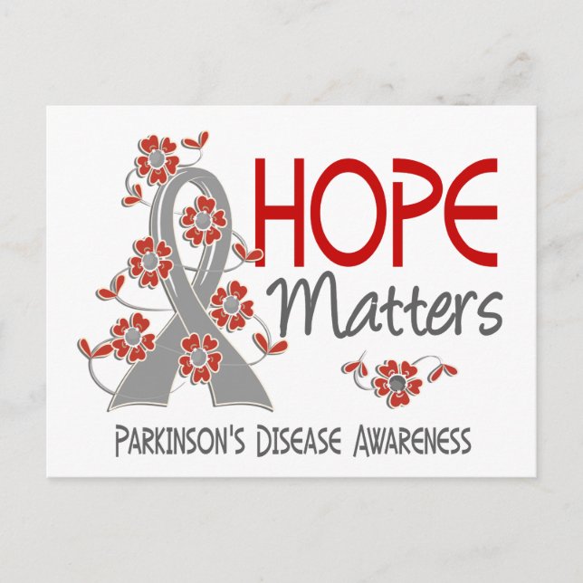Hope Matters 3 Parkinson's Disease Postcard (Front)
