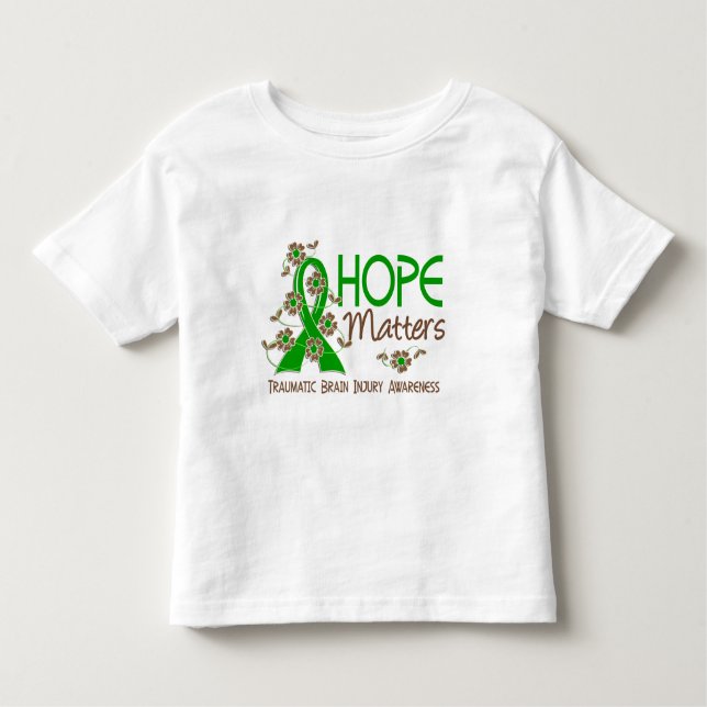 Hope Matters 3 Traumatic Brain Injury TBI Toddler T-Shirt (Front)