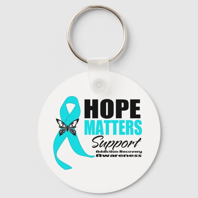 Hope Matters Addiction Recovery Key Ring (Front)