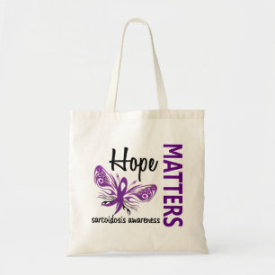 Hope Matters Butterfly Sarcoidosis Tote Bag