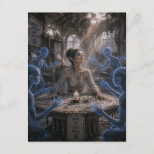 Hope / Medium / Abandoned Spiritualism Salon Postcard