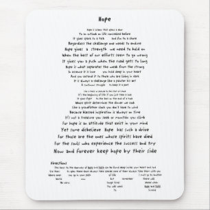 Hope Mouse Pad