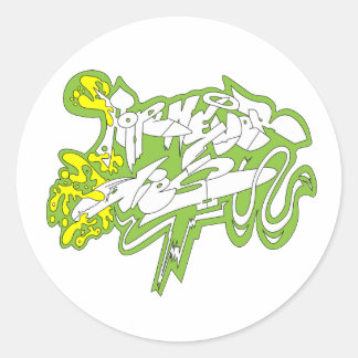 Hope Never Dies" – Bold Streetwear Statement Classic Round Sticker