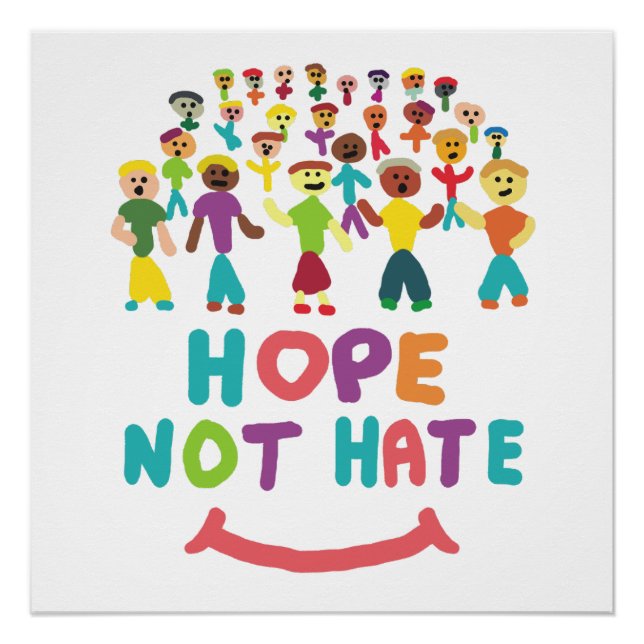 Hope Not Hate Poster (Front)