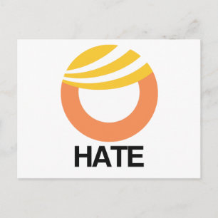 HOPE (Obama) vs. HATE (Trump) Postcard