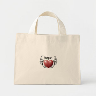 Hope on Angel Wings Tote Bag