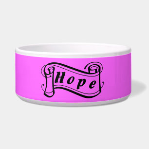 HOPE on pink