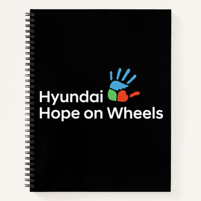 Hope On Wheels Notebook  (Front)
