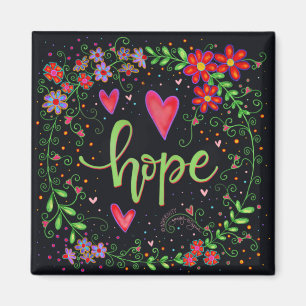 “Hope'’ ONE WORD Inspirivity Magnet