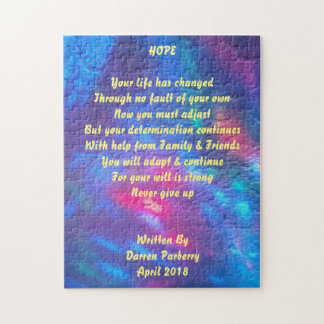 "Hope" poem - Puzzle