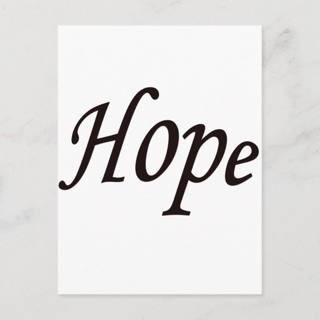 hope postcard (Front)