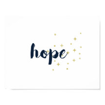 Hope Poster - White