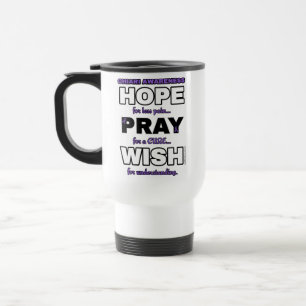 Hope Pray Wish...Chiari Travel Mug