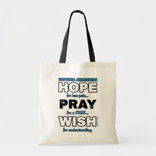Hope Pray Wish...Dystonia Tote Bag