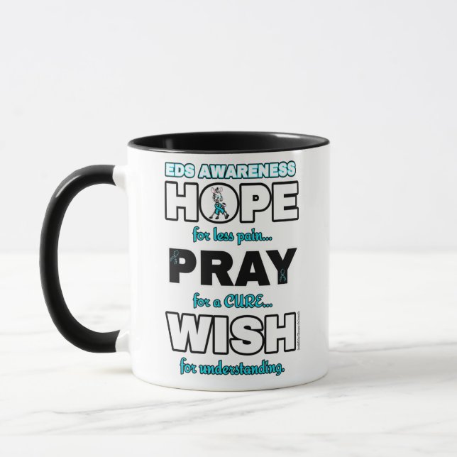 Hope Pray Wish...EDS Mug (Left)
