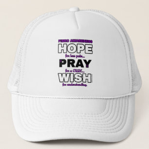 Hope Pray Wish...Fibro Trucker Hat