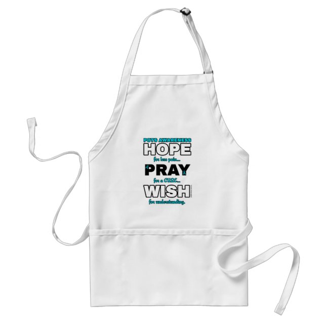 Hope Pray Wish...POTS Standard Apron (Front)