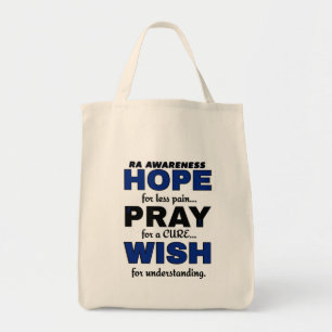 Hope Pray Wish...RA Tote Bag