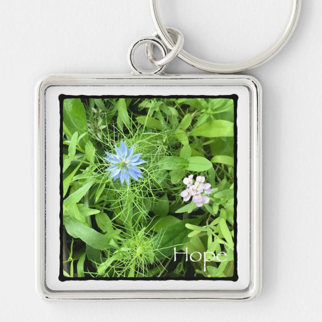 Hope Premium Square Key Ring (Front)